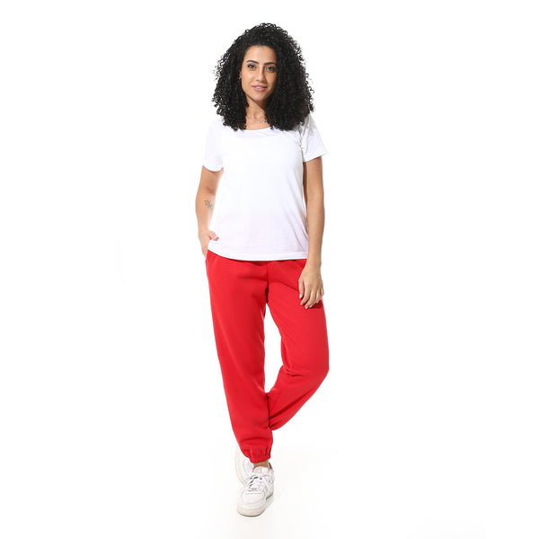 -Winter-Soft-comfy-sweatpants-Red
