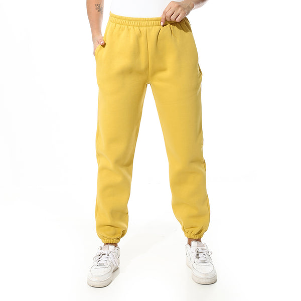 -Winter-Soft-comfy-sweatpants-Mustard