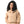 Beige-Elastic-Waist-Hooded-Fleeced-Tracksuit