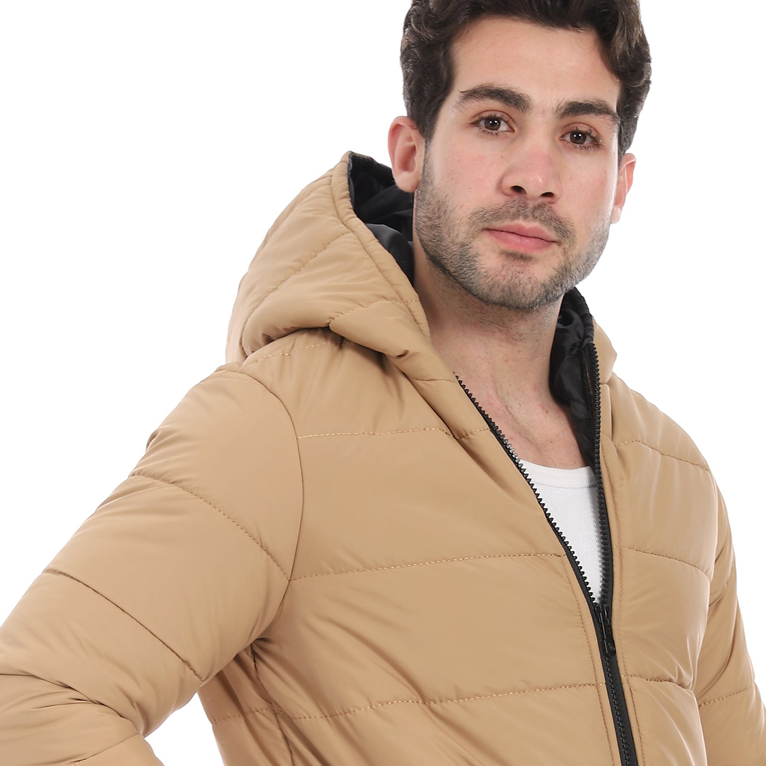 Plain_Zipped_Hooded_Jacket_-_Camel