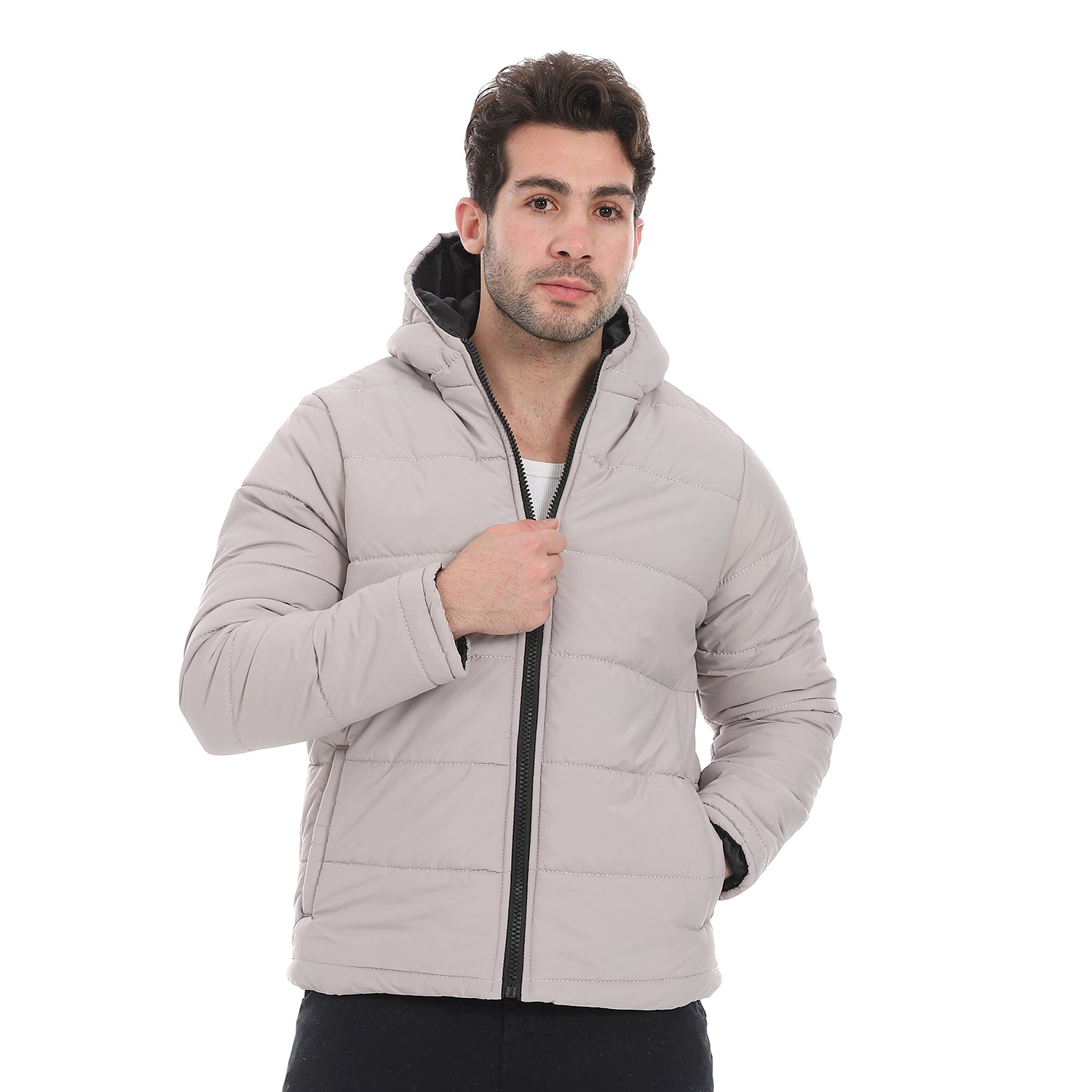 Plain_Zipped_Hooded_Jacket_-_Light Grey