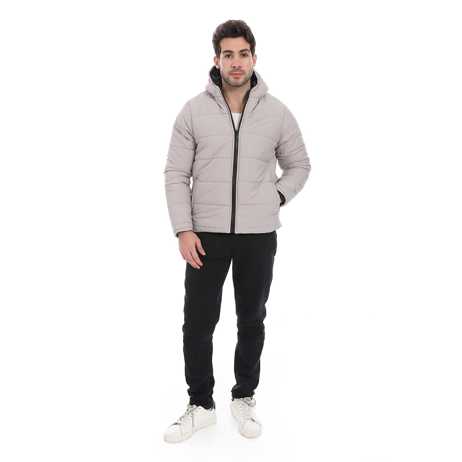 Plain_Zipped_Hooded_Jacket_-_Light Grey