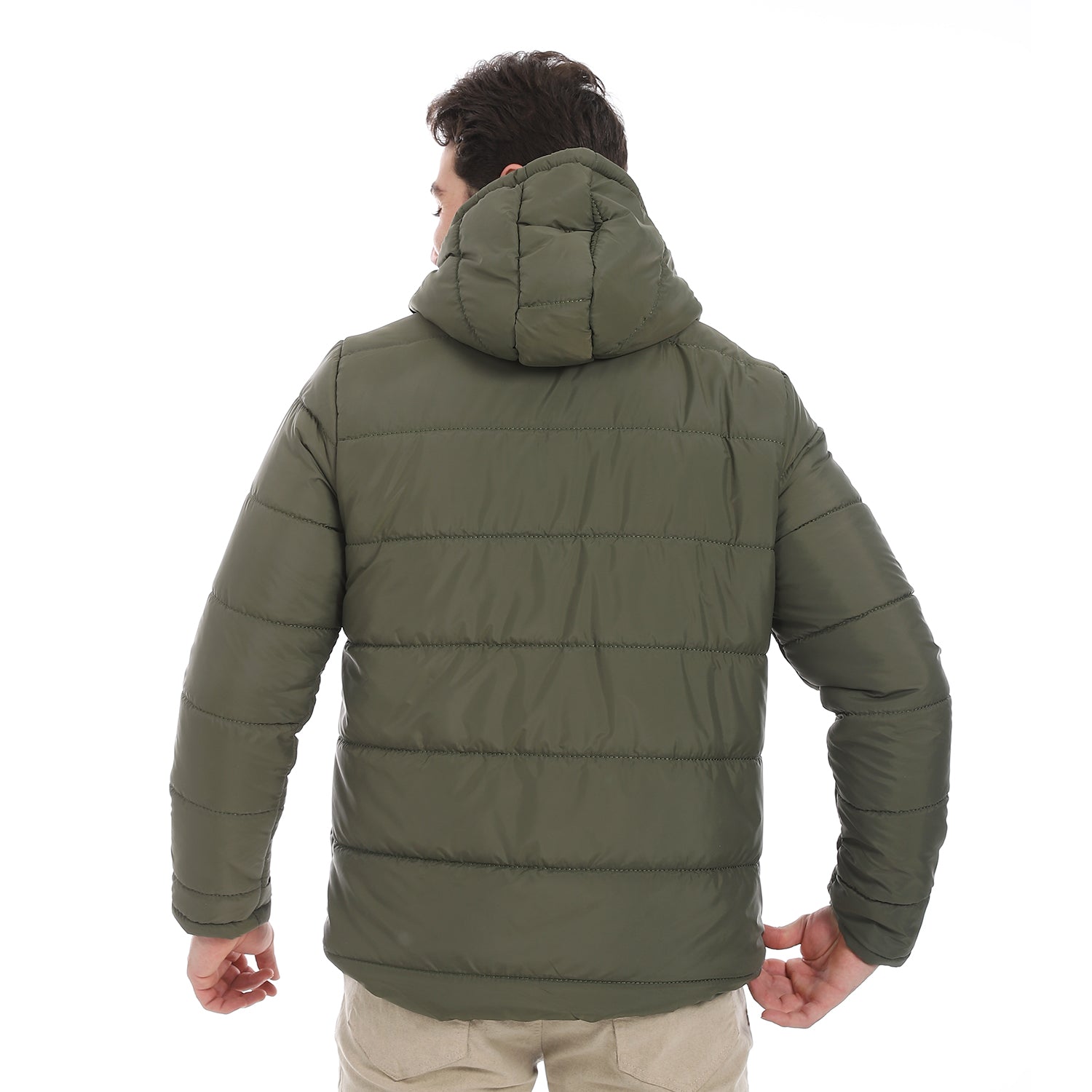 Plain_Zipped_Hooded_Jacket_-_Olive