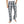 Plaid_Pattern_Elastic_Waist_Pajama_Bottom_-_Black,_White_&_Baby_Blue