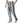 Plaid_Pattern_Elastic_Waist_Pajama_Bottom_-_Black,_White_&_Baby_Blue