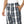 Plaid_Pattern_Elastic_Waist_Pajama_Bottom_-_Black,_White_&_Baby_Blue