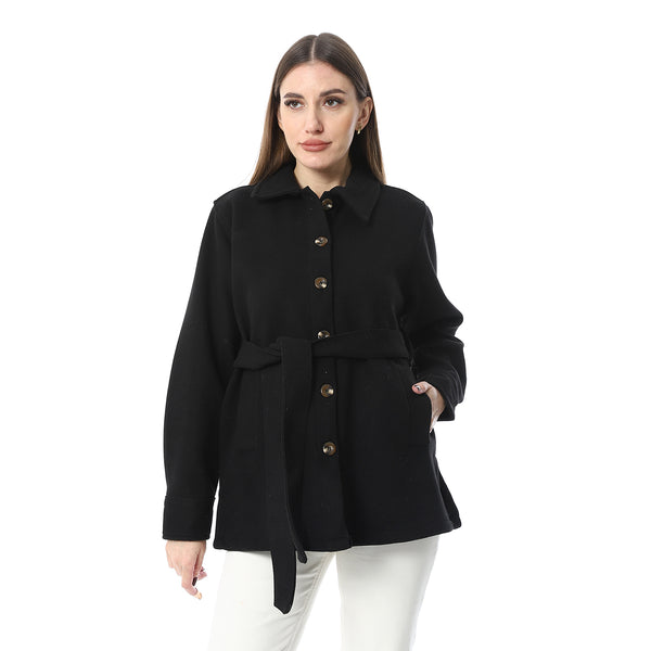 Black_Turn_Down_Collar_Gogh_Jacket