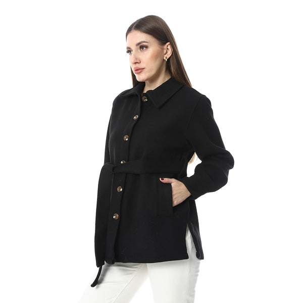 Black_Turn_Down_Collar_Gogh_Jacket