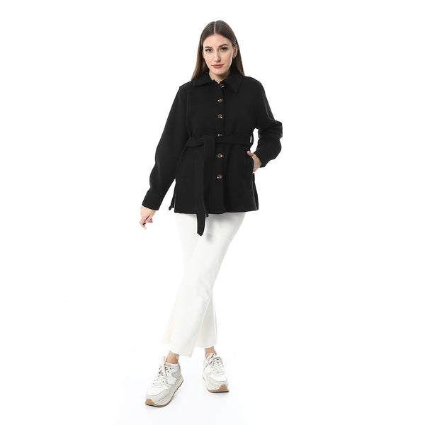Black_Turn_Down_Collar_Gogh_Jacket