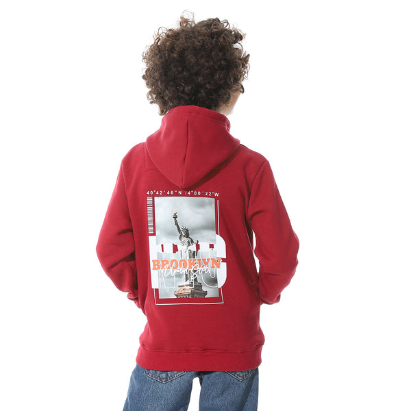 Boys_Printed_Dark_Red_Long_Sleeves_Hoodie