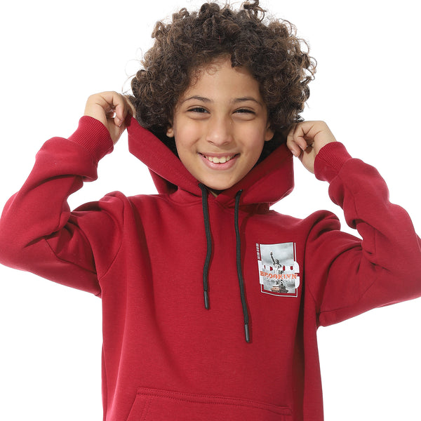 Boys_Printed_Dark_Red_Long_Sleeves_Hoodie