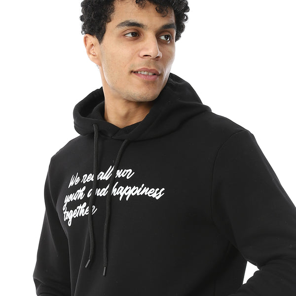Slip_On_Front_And_Back_Printed_Fleeced_Hoodie_-_Black