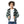Plaid_Padded_Hooded_Boys_Jacket_-_Black_&_Mint_Green