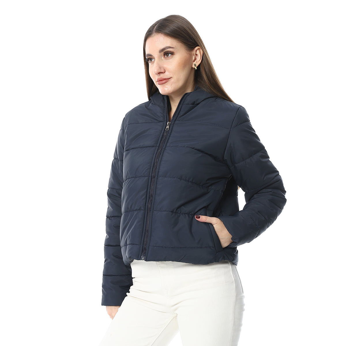 Hooded_Plain_Puffer_Jacket_-_Navy_Blue – Andora