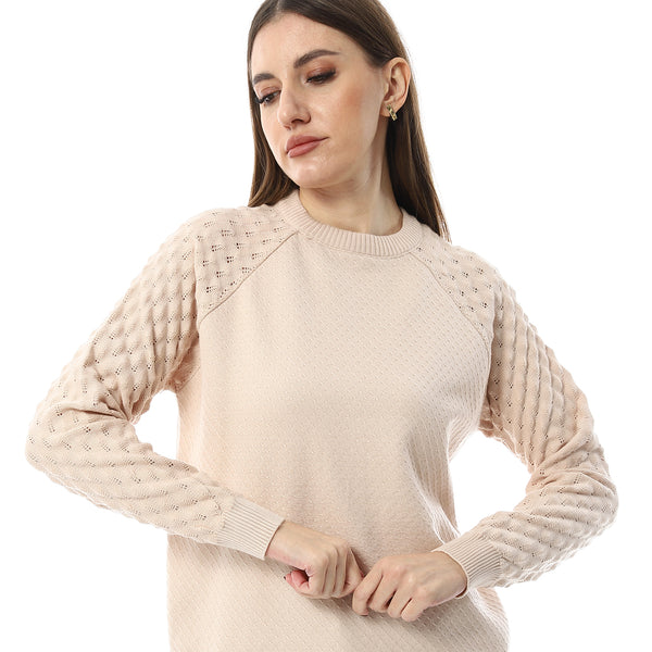 Multi-Kniited_Pattern_Ivory_Pullover