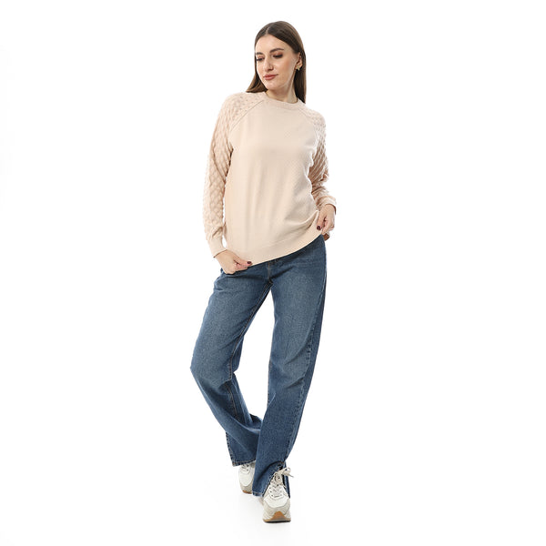 Multi-Kniited_Pattern_Ivory_Pullover