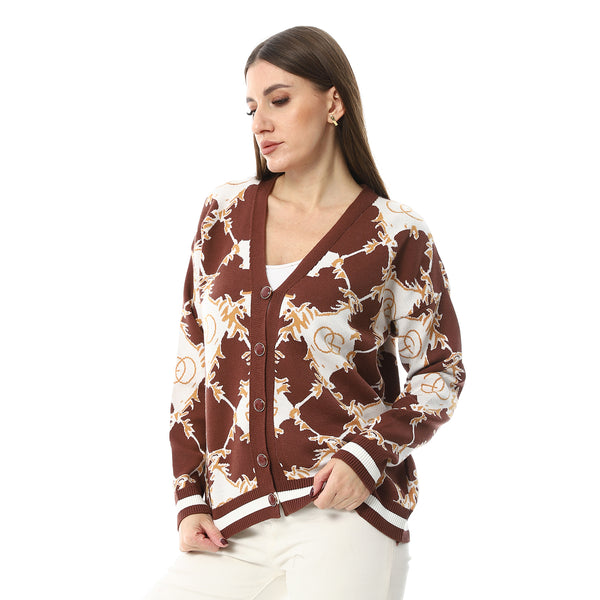 Brown _Stitched_Pullover_With_Long_Sleeves