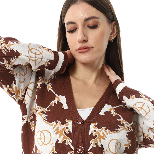 Brown _Stitched_Pullover_With_Long_Sleeves