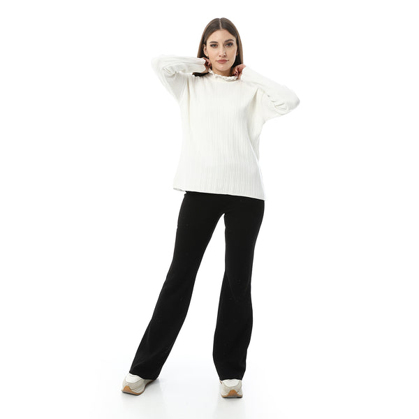Mock_Neck_Mulit-Pattern_White_Pullover