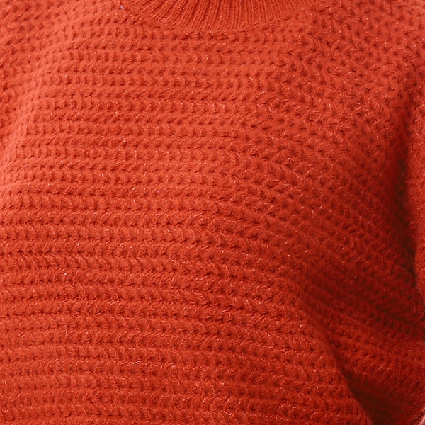 Fisherman_Knit_Fire_Orange_Pullover
