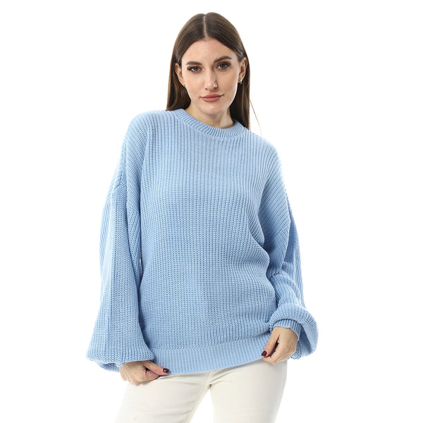 Baby_Blue_Round_Neck_Knitted_Pullover