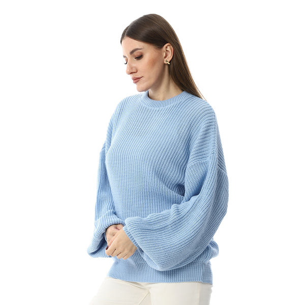 Baby_Blue_Round_Neck_Knitted_Pullover