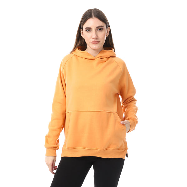 Plain_Hoodie_With_Kangaroo_Pockets_-_Light_Orange