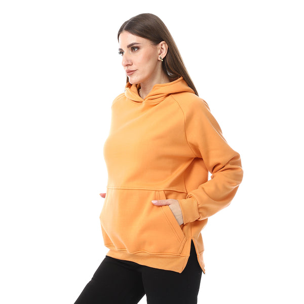 Plain_Hoodie_With_Kangaroo_Pockets_-_Light_Orange