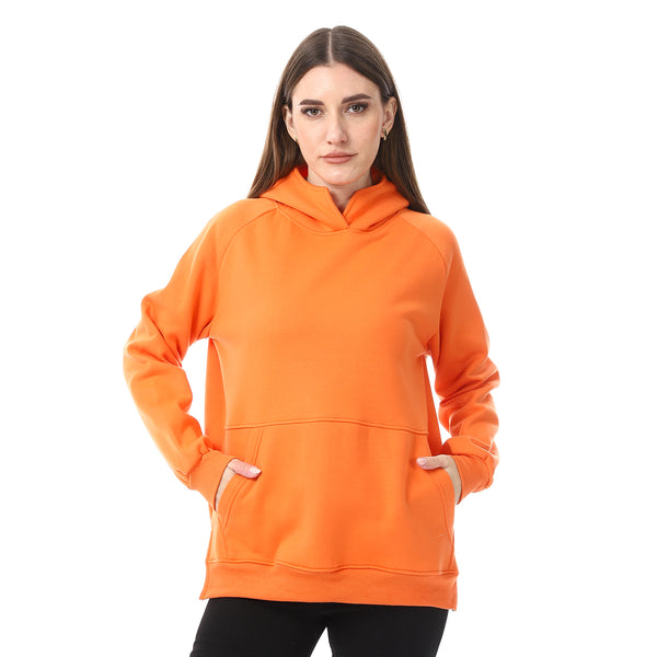 Plain_Hoodie_With_Kangaroo_Pockets_-_Orange