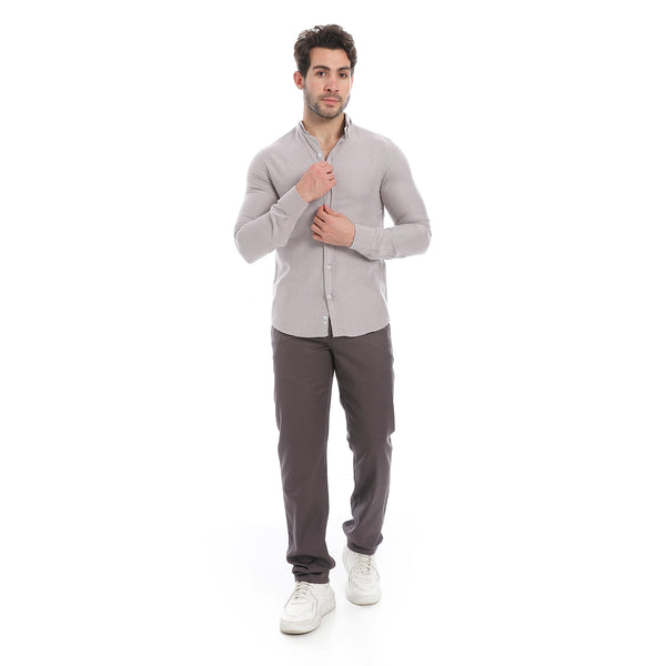 Classic_Heather_Light_Cashmire_Long_Sleeves_Shirt