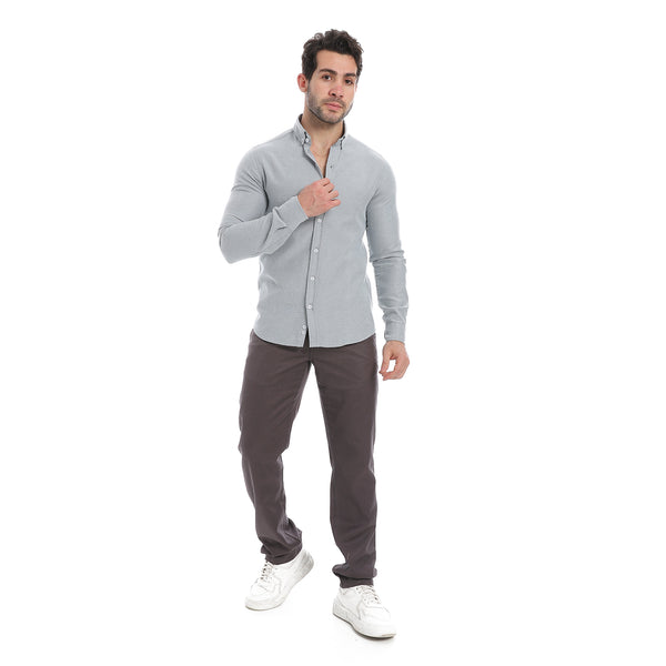 Classic_Heather_Light_Grey_Long_Sleeves_Shirt