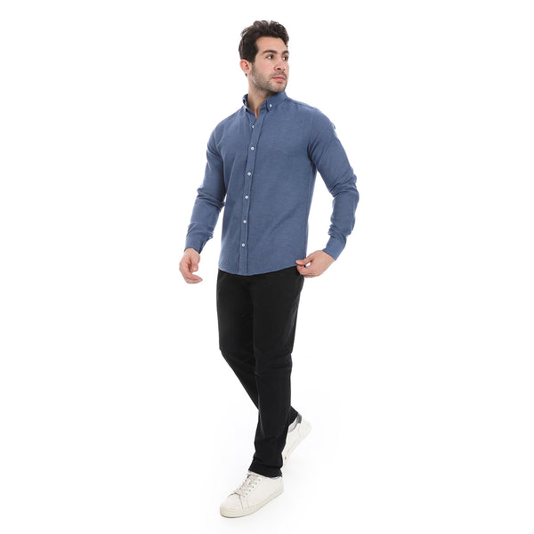 Black_Slim-Fit_Gabardine_Trousers
