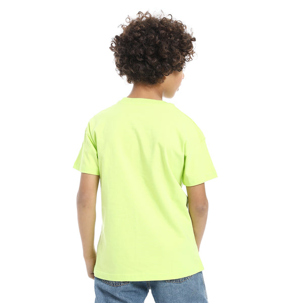 Crew_Neck_Basic_Boy's_T-Shirt_-_Lemon