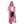 Floral_Dress_Printed_Short_Sleeves_-_Fuchia_&_White