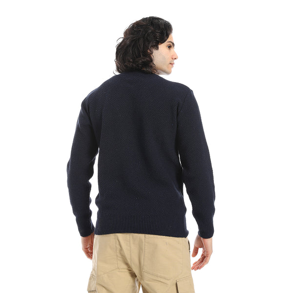 Premium_Knitted_Pullover_-_Navy