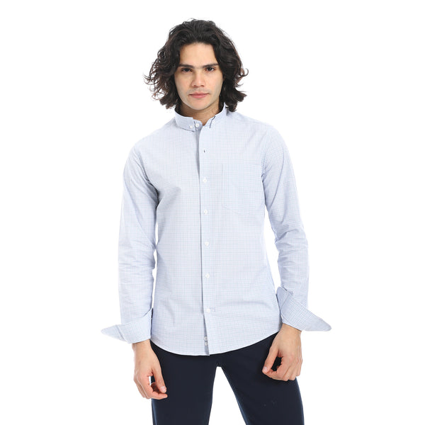 Oxford_Grid_Classic_Shirt-_Baby_Blue_&_Black