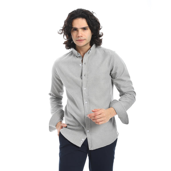 Brushed_Cotton_Comfort_Shirt_-_Grey