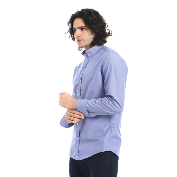 Royal_Blue_Striped_Long_Sleeves_Shirt