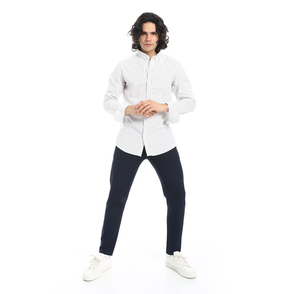 Black_Striped_Long_Sleeves_Shirt
