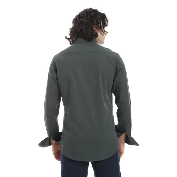 Dark_Olive_Pique_Long-Sleeve_Shirt