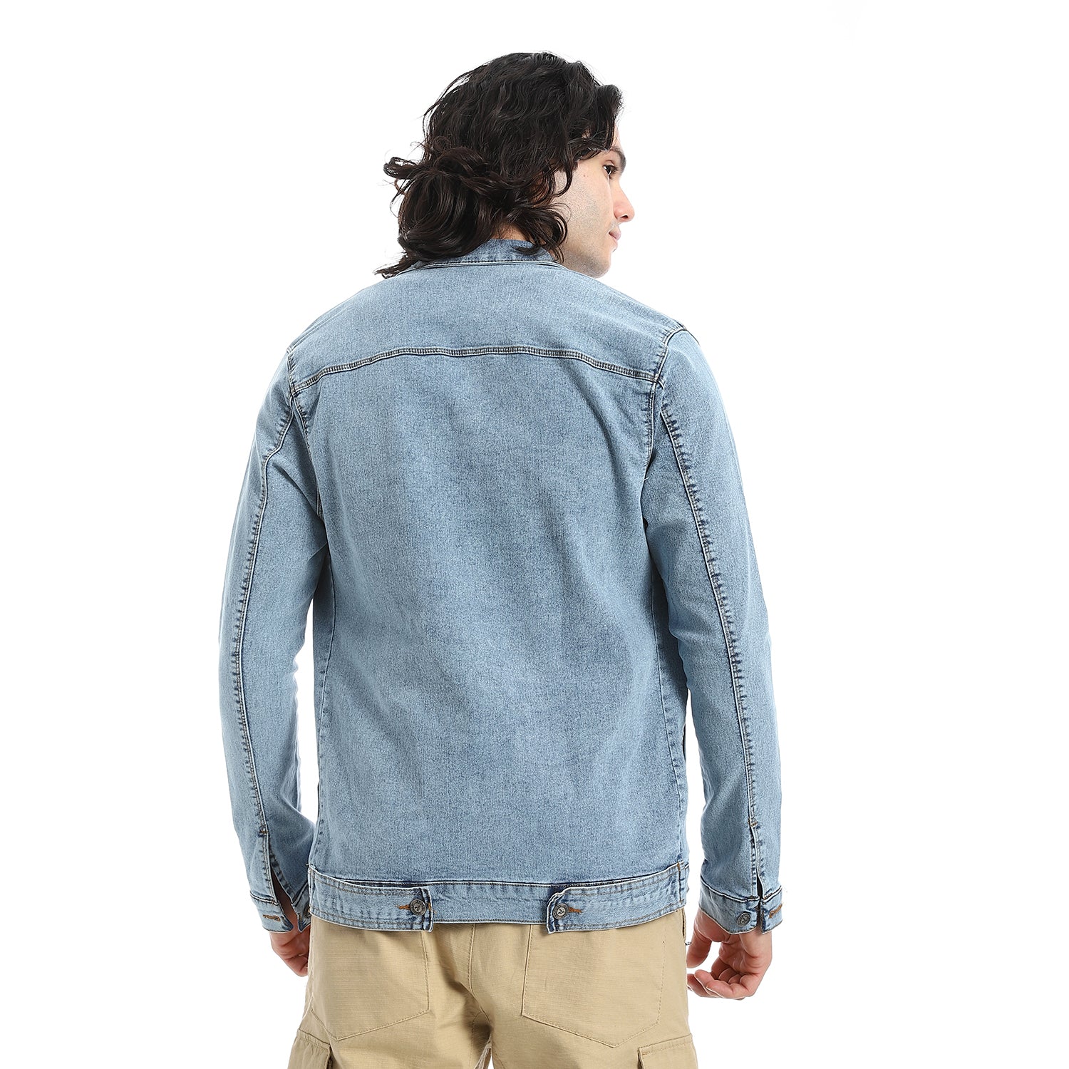 Turn_Down_Collar_Washed_Denim_Jacket_-_Light_Blue