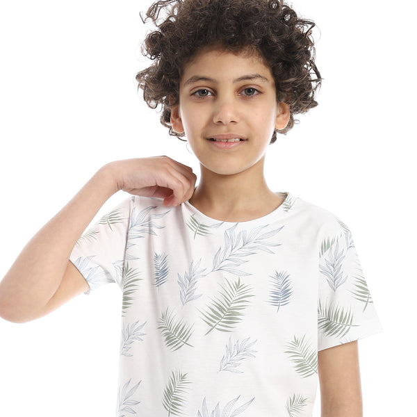 Nature-Inspired_Crew_Neck_Boys_T-Shirt_-_white_,_olive_&blue