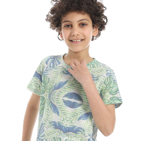 Tropical_Jungle_Print_Boys_T-Shirt_-_green,_beige_&blue