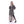 Silky_Black_Koftan_With_Drawstring_At_Waist_-_Black_&_White