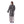 Silky_Black_Koftan_With_Drawstring_At_Waist_-_Black_&_White