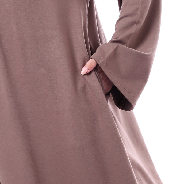 Isdal_Prayer_Long_Dress_with_a_Veil_-_Beige