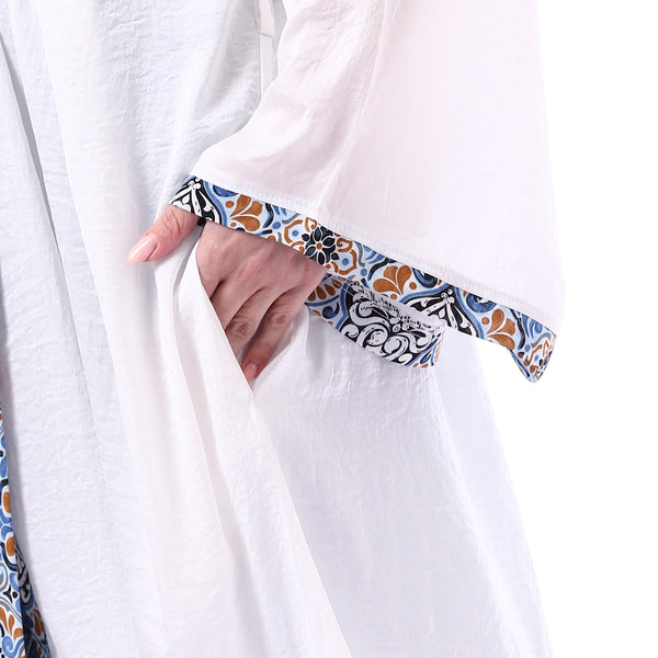 Long_Sleeves_Koftan_With_Side_Pocket_-_White