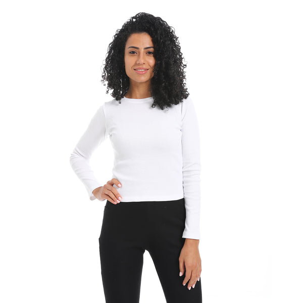 Long_Sleeves_Ribbed_Top-White