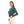 Teal_Green_Long_Sleeves_Ribbed_Top
