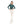 Teal_Green_Long_Sleeves_Ribbed_Top
